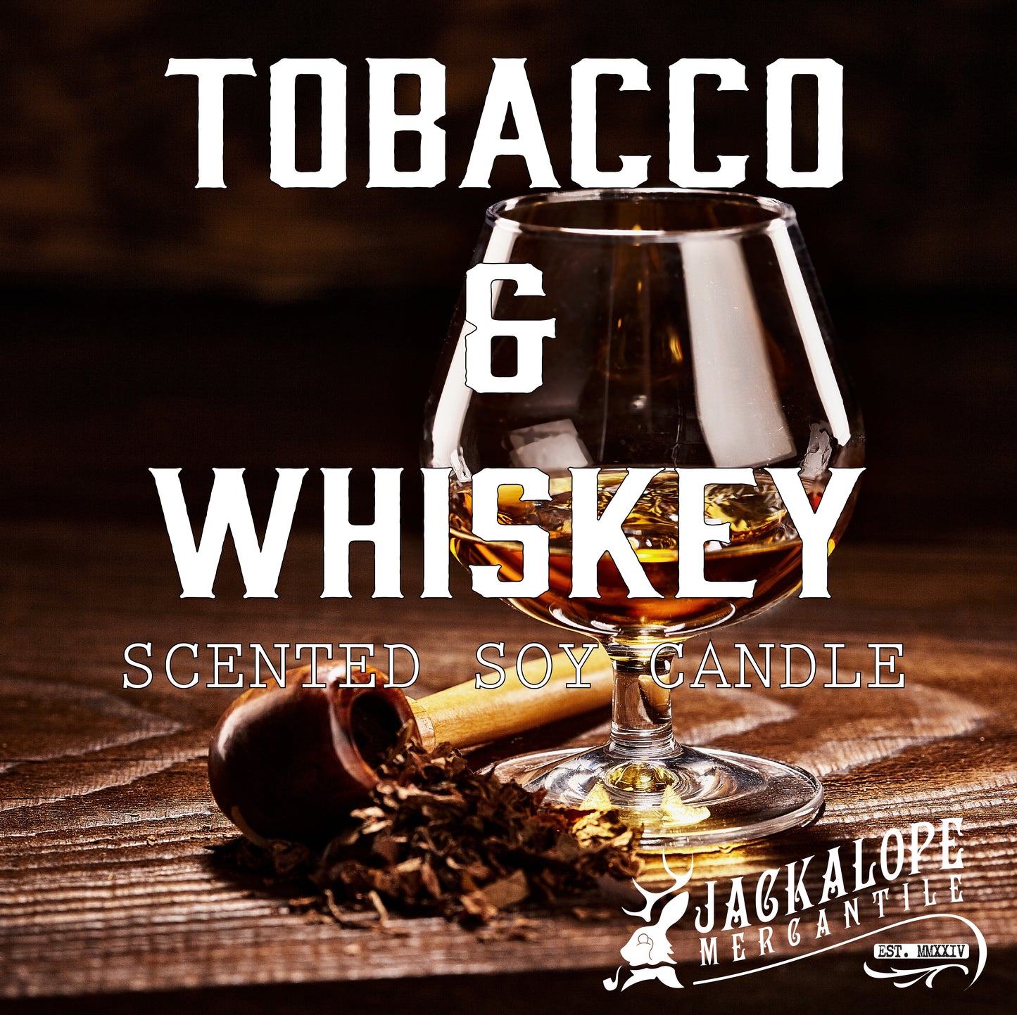 Tobacco and Whiskey 11.5 oz